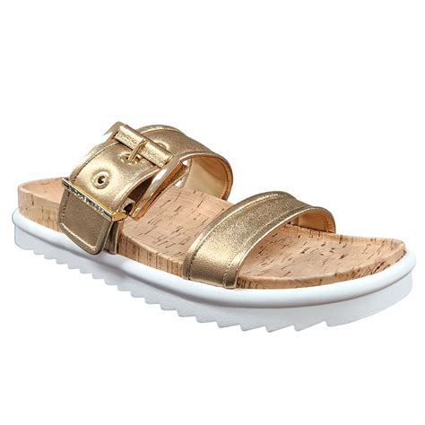 michael kors colby slide|Michael Kors slip on sandals.